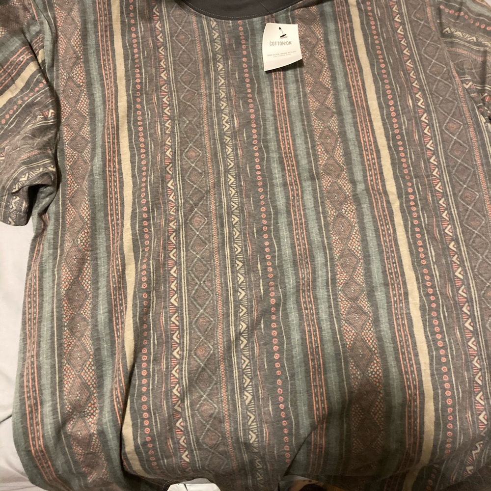 Cotton on tribal t shirt